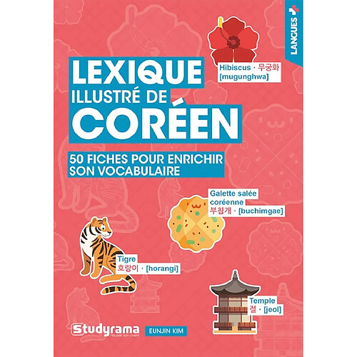 Lexique illustré de coréen : 50 fiches pour enrichir son vocabulaire