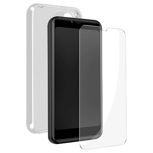 BIGBEN Coque Logicom Five + Verre Trempé