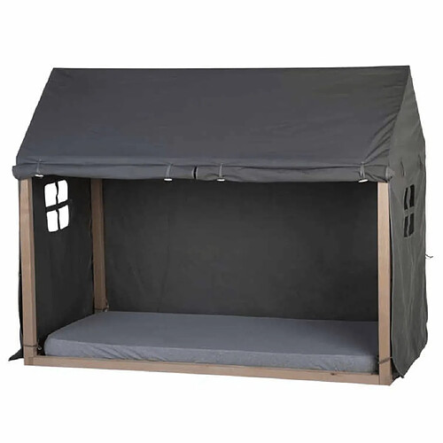 CHILDHOME Housse de maison de lit 210x100x150 cm Anthracite