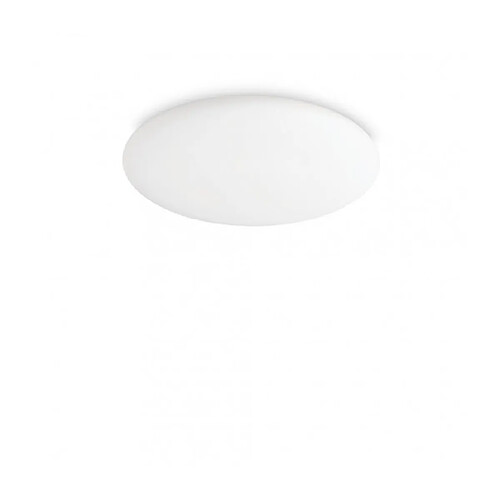 Ideal Lux Plafonnier Level Verre,métal blanc 1 ampoule 8,5cm