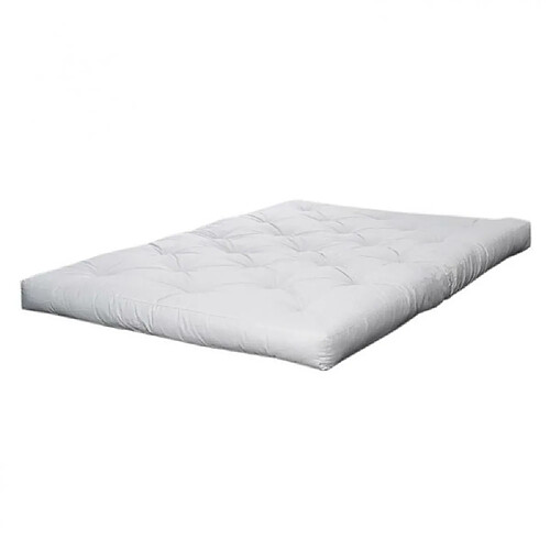 Inside 75 Matelas DOUBLE LATEX FUTON couleur naturel couchage 180 x 200 cm