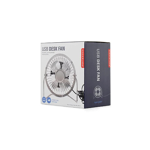 Mini ventilateur USB Kikkerland en métal