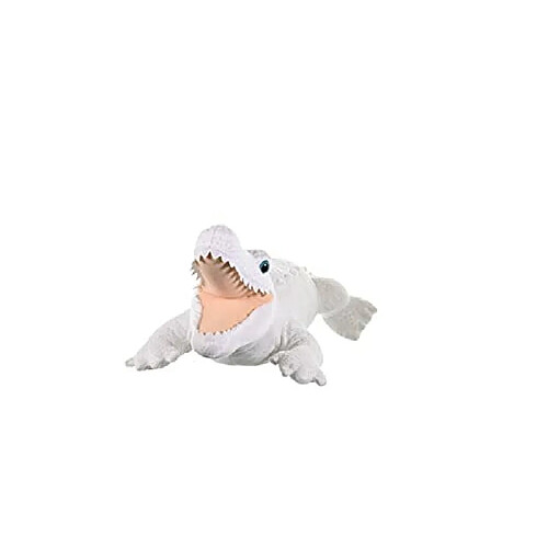 Wild Republic Alligator Blanc en Peluche, Animal en Peluche, Jouet en Peluche, cadeaux pour Enfants, cuddlekins 12 Pouces