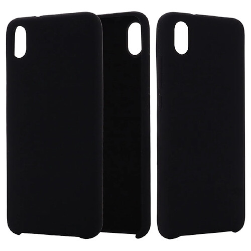 Wewoo Coque Souple Étui de protection en silicone Dropproof pour Xiaomi Redmi 7A Noir