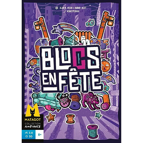 Jeu d'ambiance Asmodee Blocs en Fête