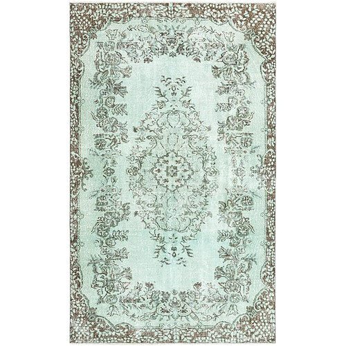 Vidal Tapis de laine 295x178 vert Ultra Vintage