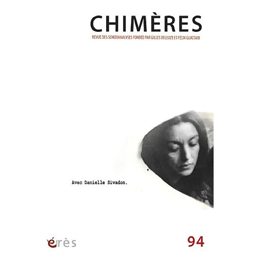 Chimères, n° 94. Avec Danielle Sivadon · Occasion