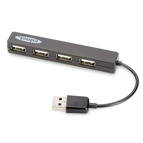 Ednet Hub USB Digitus by Assmann 85040 Noir