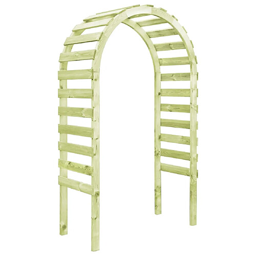 vidaXL Pergola de jardin 130x60x230 cm Bois de pin imprégné