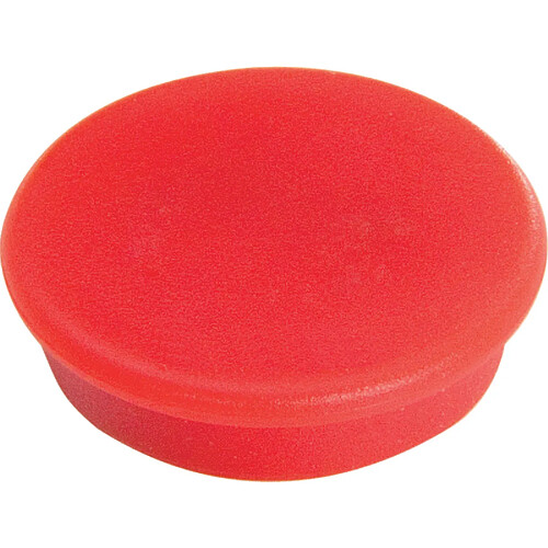 FRANKEN Aimant de fixation, force adhésive: 2.500 g, rouge ()