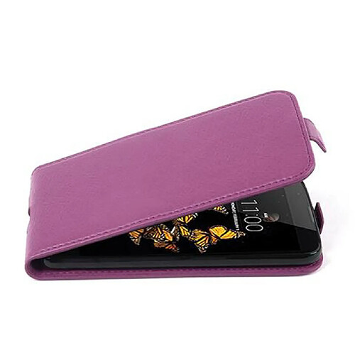 Cadorabo Coque LG K8 2016 Etui en Mauve