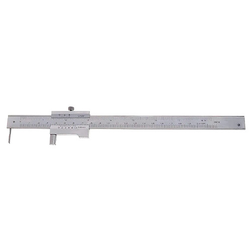 Jauge de marquage pour compas Vernier en acier inoxydable avec carbure de carbure 0-200mm