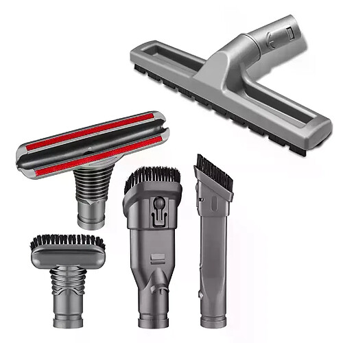 Accessoires pour aspirateur Dyson V6 DC35 DC44 DC58, outils de nettoyage à domicile, brosse de sol et 1 tête de brosse, AD 4x