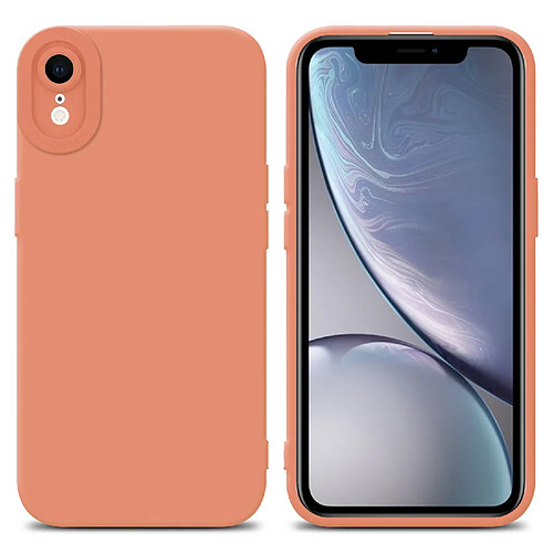 Cadorabo Coque iPhone XR Etui en Orange