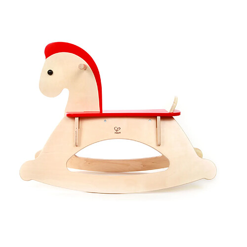 HAPE Jouet d éveil en bois Cheval en bois à bascule évolutif