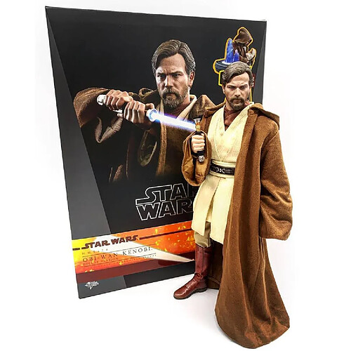 Hot Toys MMS478 - Star Wars 3 : The Revenge Of The Sith - Obi-Wan Kenobi Deluxe