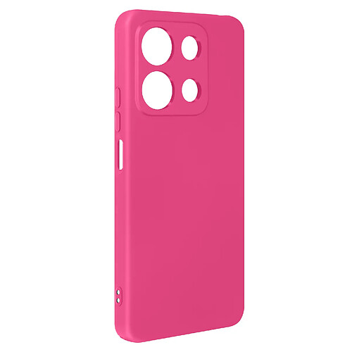 Avizar Coque pour Xiaomi Redmi Note 13 5G Soft-touch Anti-traces Fuchsia