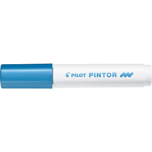 PILOT Marqueur à pigment PINTOR, medium, bleu métal ()