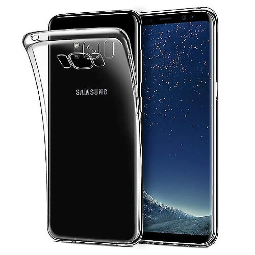 Universal Galaxy S8 Case de silicone en silicone transparent en silicone