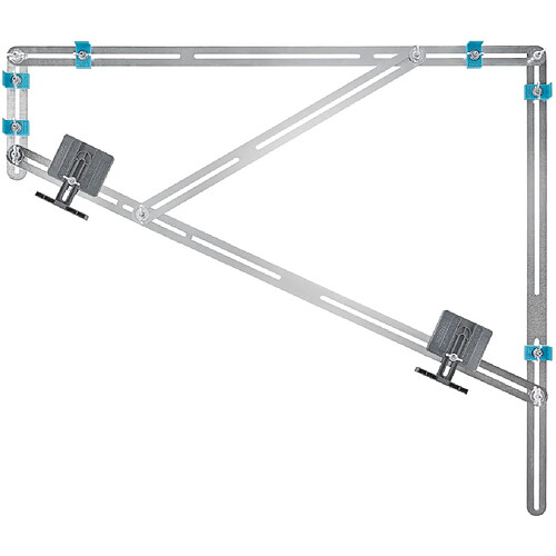 wolfcraft Jauge pliable pour réparation des marches d'escalier