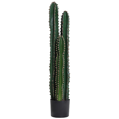 Outsunny Cactus artificiel grand réalisme plante artificielle grande taille dim. Ø 17 x 100H cm vert