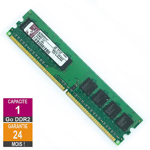 Barrette Mémoire 1Go RAM DDR2 Kingston KCM633-ELC DIMM PC2-6400U 1Rx8 · Reconditionné