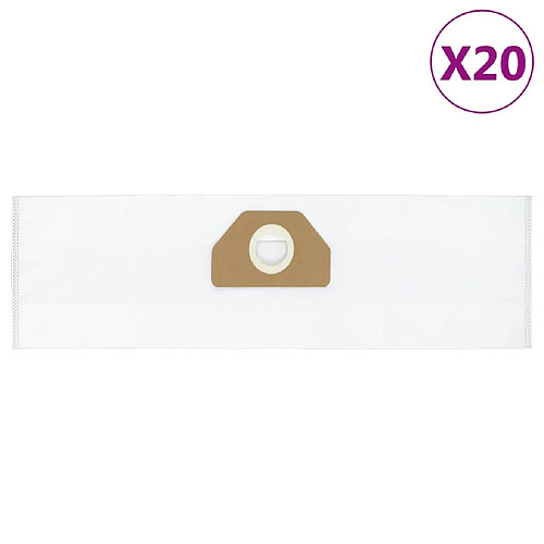 vidaXL Sacs d’aspirateur pour Kärcher 6.959-130.0 20 pcs