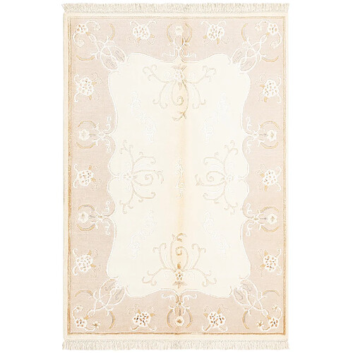 Vidal Tapis de laine 175x124 beige Darya