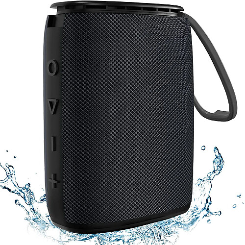 Vendos85 enceinte Bluetooth 5.0 Portable étanche IPX7 10W noir