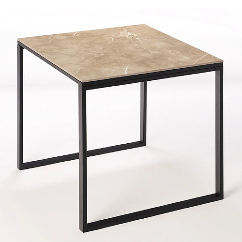 Ds Meubles Table Smart 75x75 Noce NG