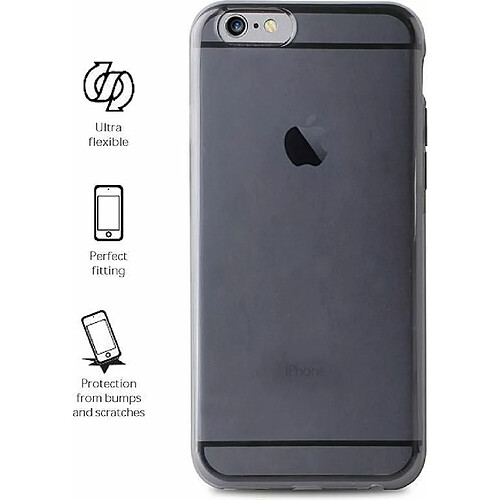 Puro IPC755PLASMABLK Coque en Silicone pour iPhone 7 5,5`` Noir