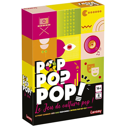 Lansay Pop Pop Pop le jeu de culture generale