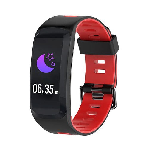 Wewoo Bracelet connecté F4 0,95 pouces Écran couleur IPS Smartwatch IP68 Étancherappel d'appel de soutien / surveillance de la fréquence cardiaque / de la pression artérielle / du sommeil / de l'oxygène dans le s