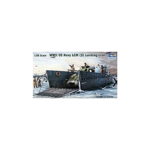 Trumpeter Maquette Bateau Lcm Mk Iii Navy Landing Craft