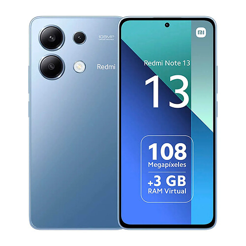 Xiaomi Redmi Note 13 4G 6Go/128Go Bleu (Ice Blue) Double SIM