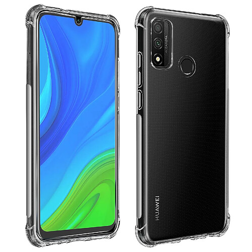 Avizar Pack Protection Huawei P smart 2020 Coque Souple + Film Verre Trempé Transparent