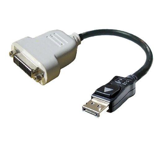 DELL DisplayPort/DVI Noir, Gris