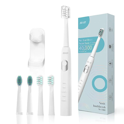 Universal Brosse à dents électrique, rechargeable, imperméable, bruit sonore, brosse à dents de voyage, brosse de massage pour adultes, blanchissement des dents |