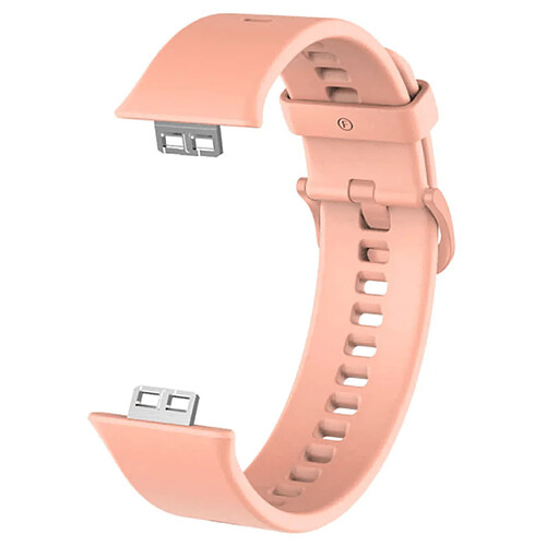 PHONECARE Bracelet en Silicone Souple Avec Bloucle pour Huawei Watch Fit - Saumon rose