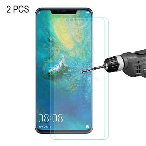 Wewoo Film de verre trempé à bord incurvé 0.26mm 9H 2.5D pour Huawei Mate 20 Pro