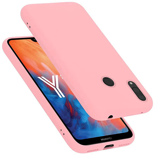 Cadorabo Coque Huawei Y7 2019 / Y7 PRIME 2019 Etui en Rose