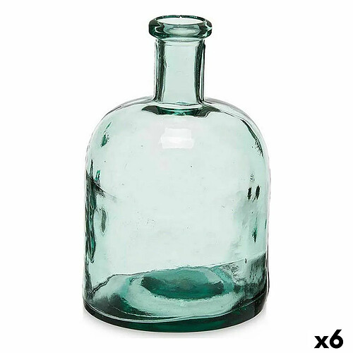 Gift Decor Bouteille Décoration Largeur Transparent 15 x 24,5 x 15 cm (6 Unités)