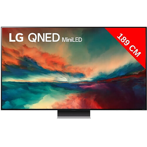 LG TV QNED 4K 189 cm 75QNED866RE