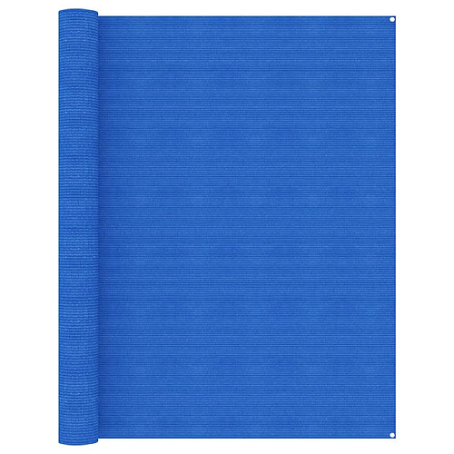 vidaXL Tapis de tente 250x500 cm Bleu