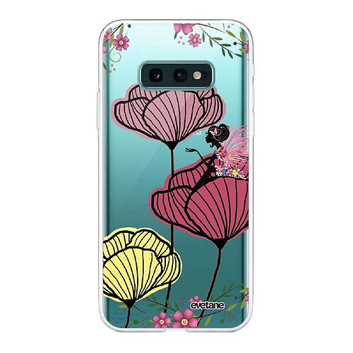 Coque Samsung Galaxy S10e 360 intégrale transparente Coquelicot couleur Ecriture Tendance Design Evetane.