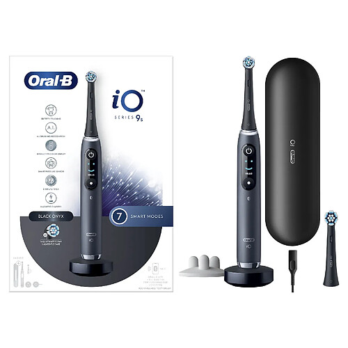 Oral-B iO 9S Adulte Brosse à dents rotative oscillante Noir