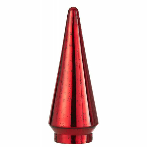 Paris Prix Sapin de Noël en Verre Led 34cm Rouge