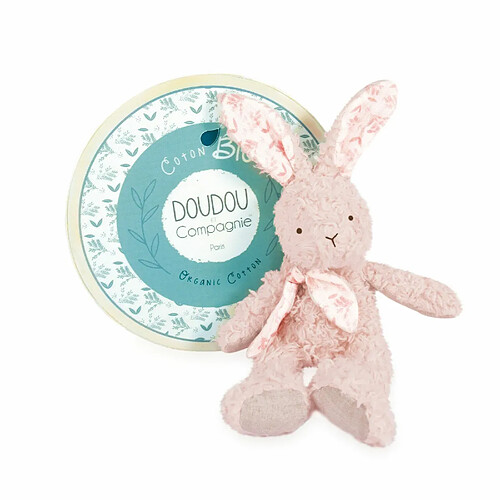 Doudou Botanic - Lapin rose - Doudou et compagnie