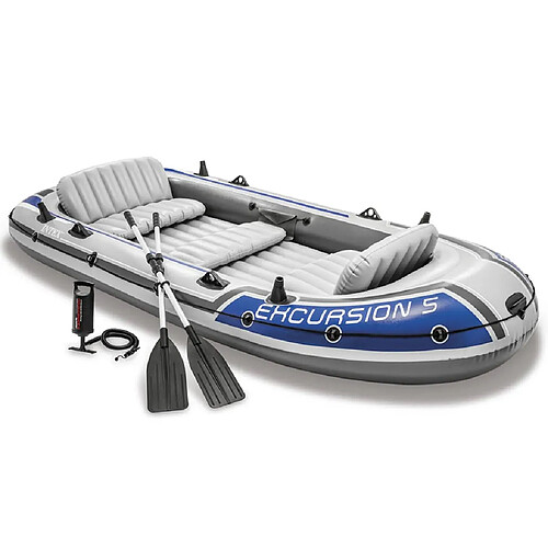 INTEX Jeu de bateau gonflable avec rames et pompe 68325NP