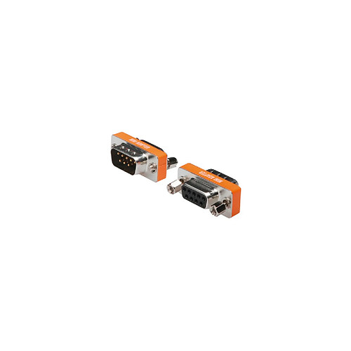 DIGITUS Adaptateur null modem, Sub-D 9 broches, mâle-femelle ()